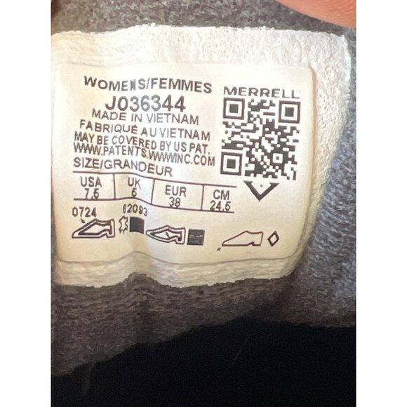 Merrell MOAB 3 Waterproof Granite Women Hiking Boots Size 7.5 M - Picture 7 of 9